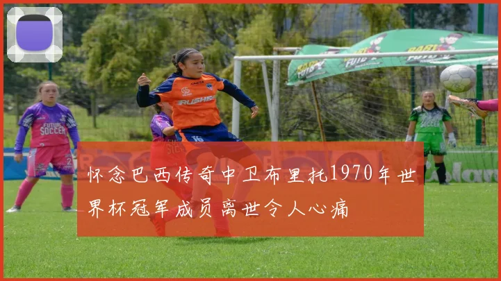 怀念巴西传奇中卫布里托1970年世界杯冠军成员离世令人心痛